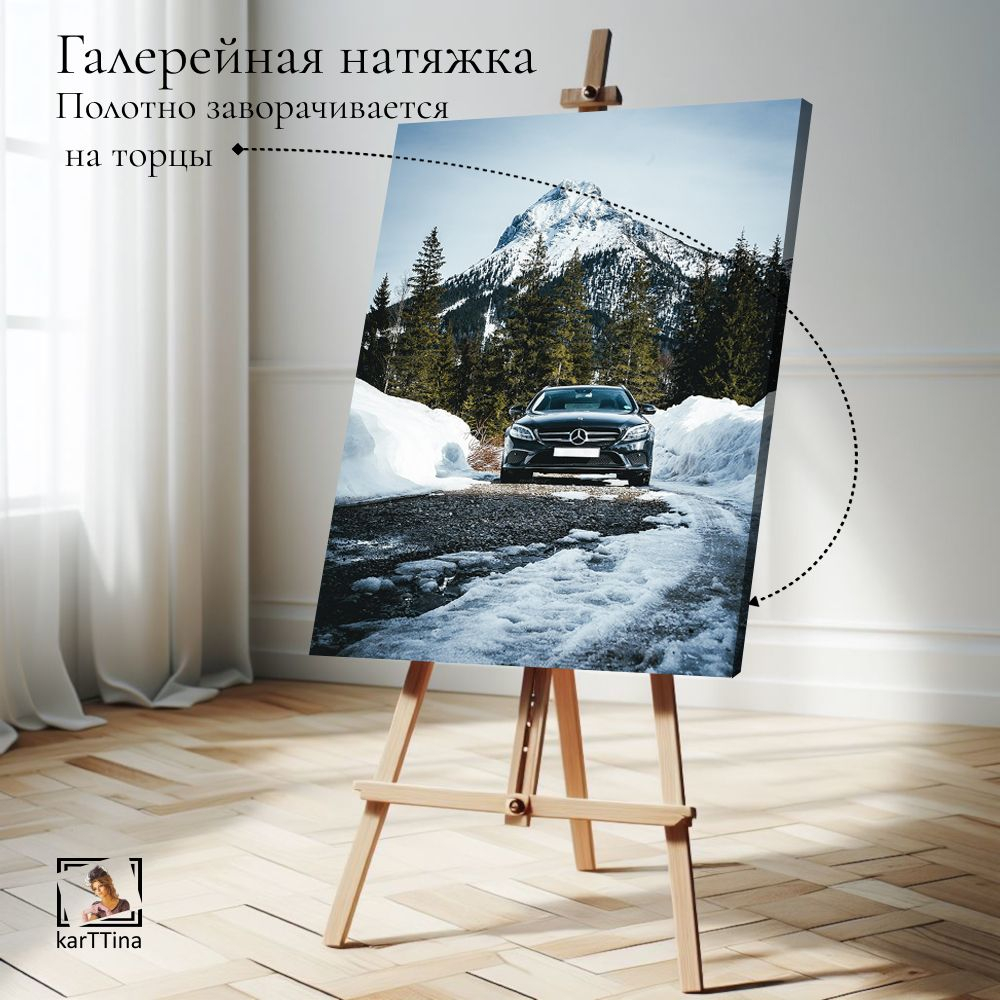 Картина интерьерная karTTina "Mercedes-Benz AMG", 50х70см 1шт.