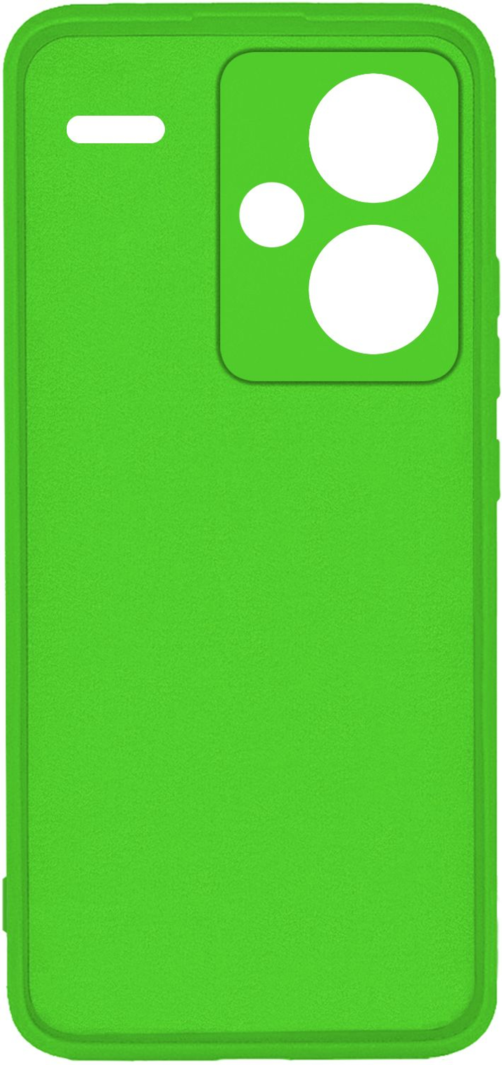 Мягкий Soft Touch чехол из силикона для XIAOMI REDMI NOTE 13 PRO PLUS с бархатной подкладкой