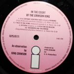 King Crimson / In The Court Of The Crimson King (An Observation By King Crimson)(LP)