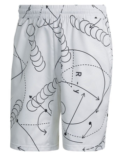 Мужские шорты теннисные Adidas Club Graphic Tennis Shorts - white