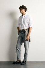 ДЖИНСЫ SLIM TAPERED — ZARA