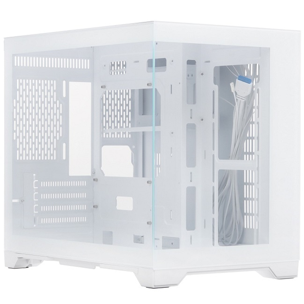 Корпус Mini-Tower 1STPLAYER MEGAVIEW MV6-T, Micro-ATX, белый (MV6-TP-WH)