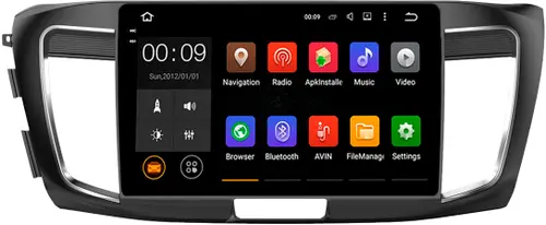 Магнитола для Honda Accord 9 2013-2015 (CR2) - AIROC 2K RX-1906 Android 13, Быстрая, QLed+2K, CarPlay, SIM-слот
