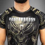 Рашгард Venum Invader SS Black/Sand