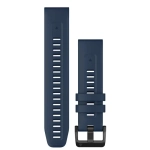 QuickFit 22mm Captain Blue  Silicone watch band