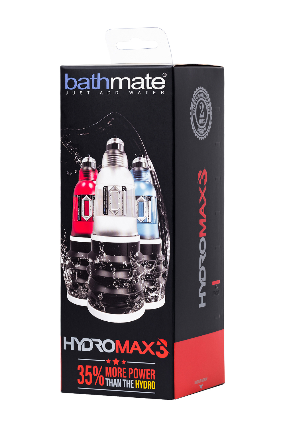 Гидропомпа Bathmate Hydromax 3 голубая 22 см