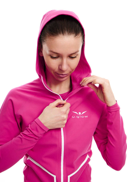 ХУДИ ЖЕНСКОЕ RUNNING HOODED | PURPLE