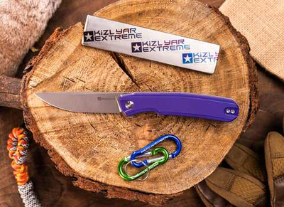 Нож SENCUT Scitus сталь D2 рукоять Purple G10