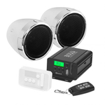 Аудиосистема Boss Audio MC520B 600W USB/SD/Aux 2x3'' хром (не раб. BLUETOOTH)