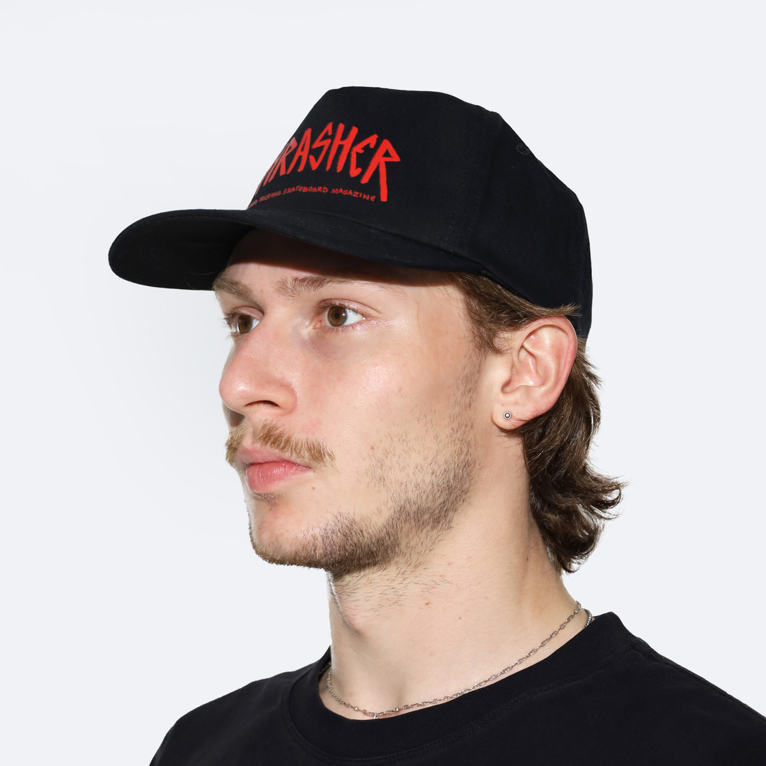 Купить Кепка Thrasher x Toy Machine Scratch Snapback (black)