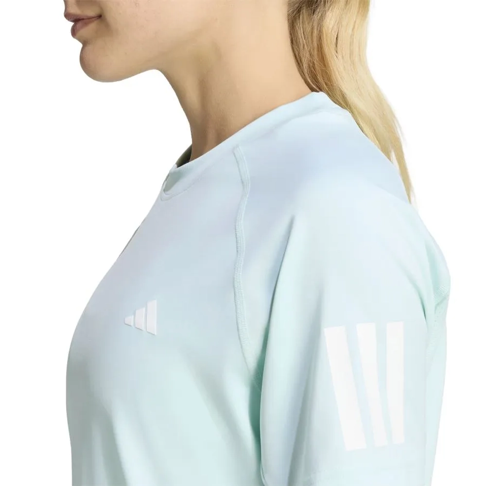 Женская теннисная футболка Adidas Club Climacool - halo mint