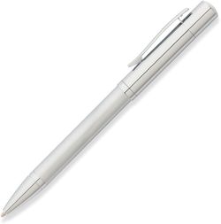 Шариковая ручка Franklin Covey Greenwich Satin Chrome в футляре (FC0022-1)