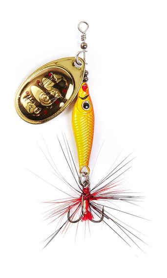Блесна вращающаяся Lucky John TRIAN BLADE ROUND 09.0г 001