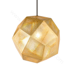 Pendant design lamp  Etch by Tom Dixon (Gold)
