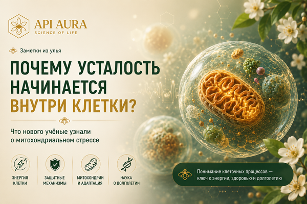Почему усталость начинается внутри клетки? Новые исследования митохондриального стресса