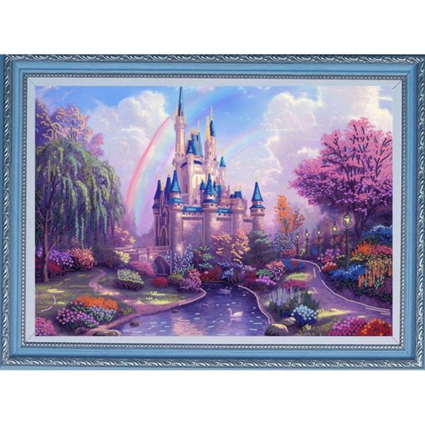 Рисунок для вышивания бисером Конек, 8466 как в сказке 45х60 см