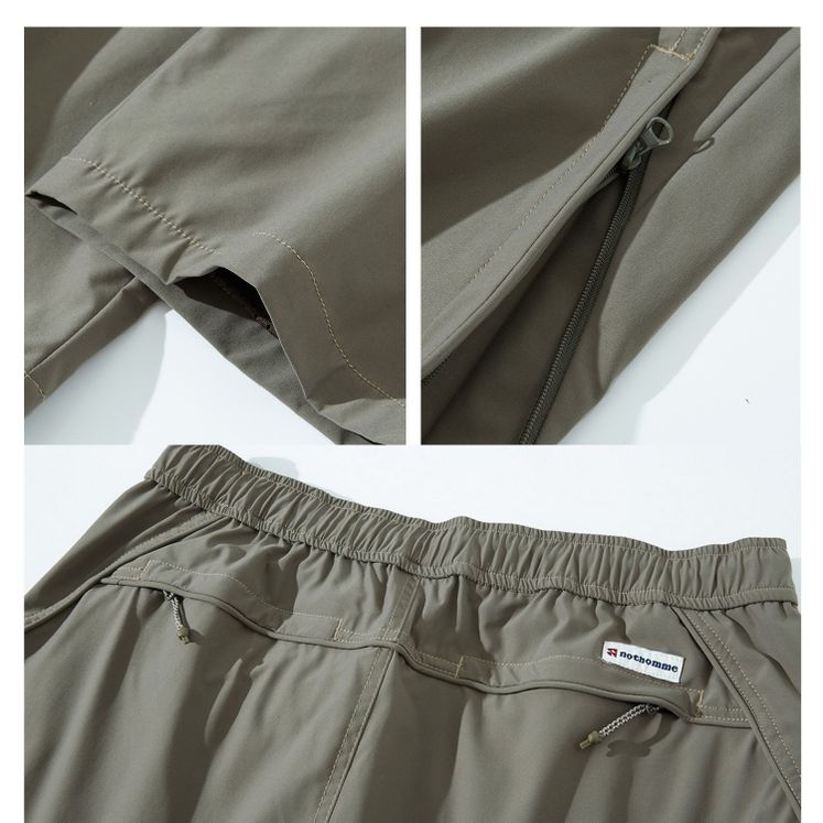 Брюки NOTHOMME Outdoor Teflon, серый зеленый