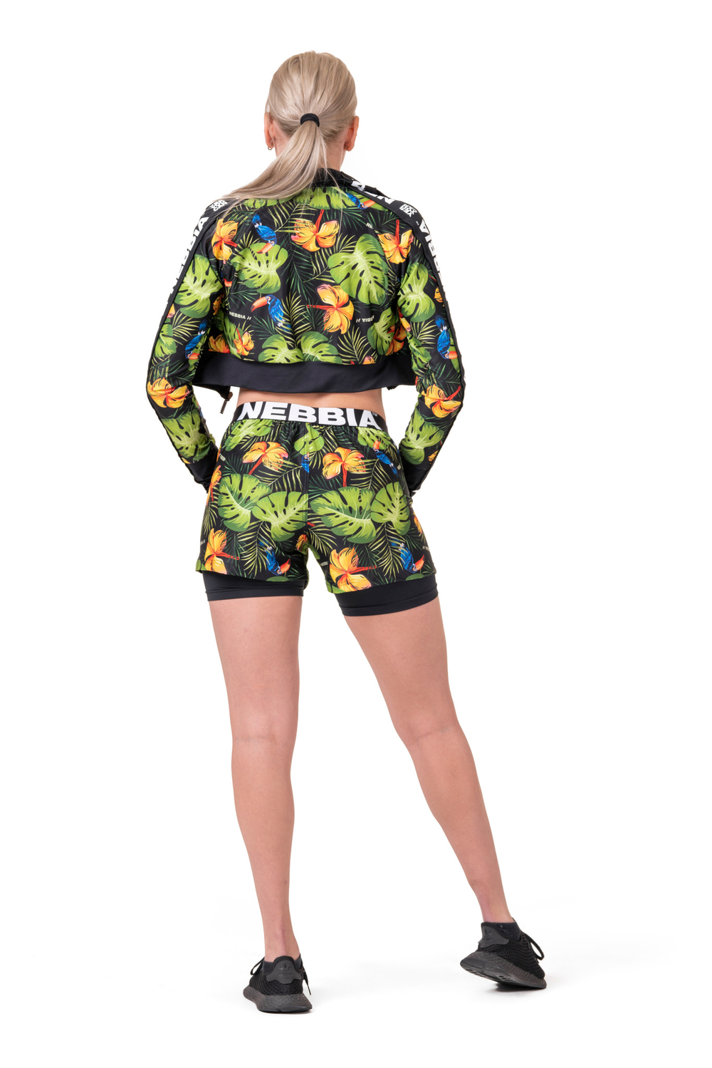 Кофта HIGH-ENERGY CROPPED JACKET 564  JUNGLE GREEN