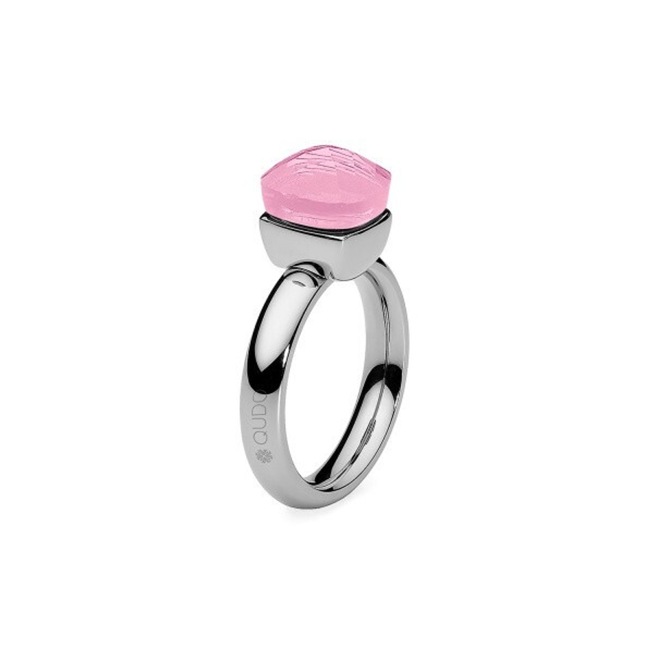 Кольцо Qudo Firenze light rose 15.9 мм 610265/15.9 R/S размер 16