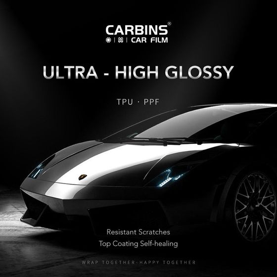 Carbins Color PPF Light Nardo Gray CR 01 серая цветная полиуретановая защитная антигравийная пленка
