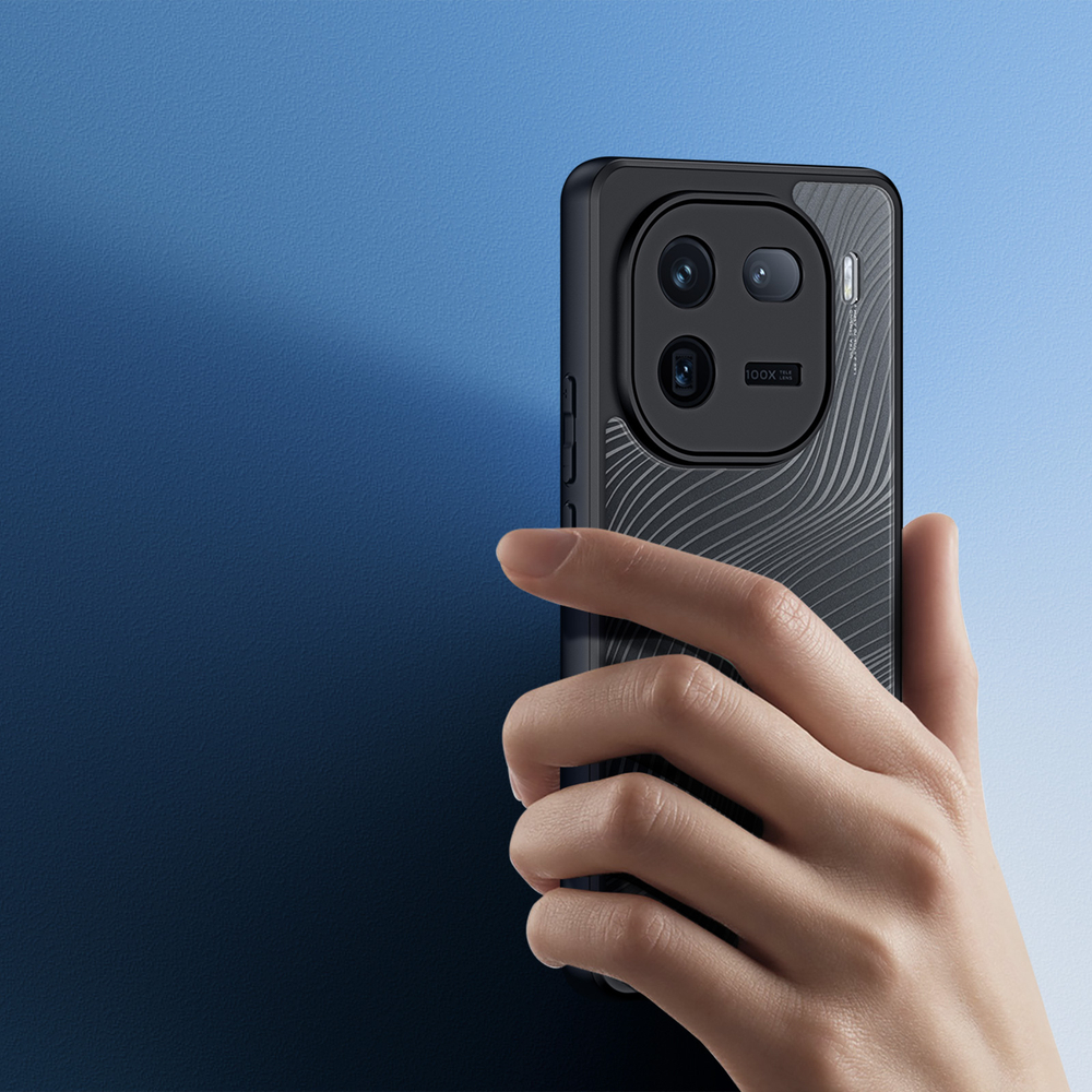 Тонкий чехол с мягкими рамками от Dux Ducis для смартфона iQOO 12 Pro, серия Aimo Series Case