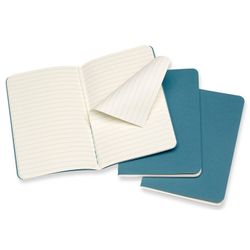 Блокнот Moleskine Cahier Journal Pocket 90x140 мм 64 стр линейка 3 шт/уп (CH011B44)