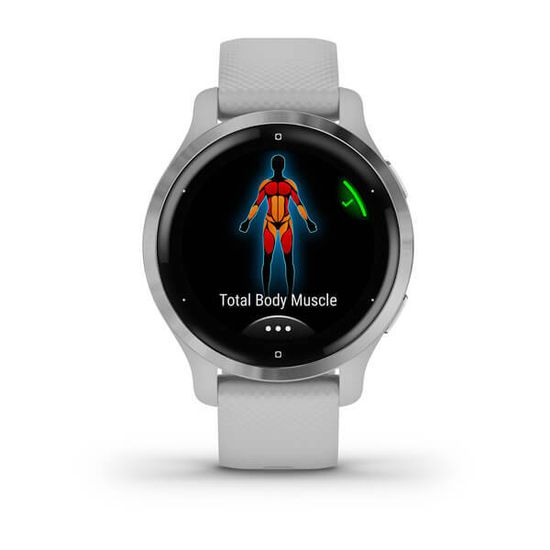 Умные часы Garmin Venu 2S серебристые