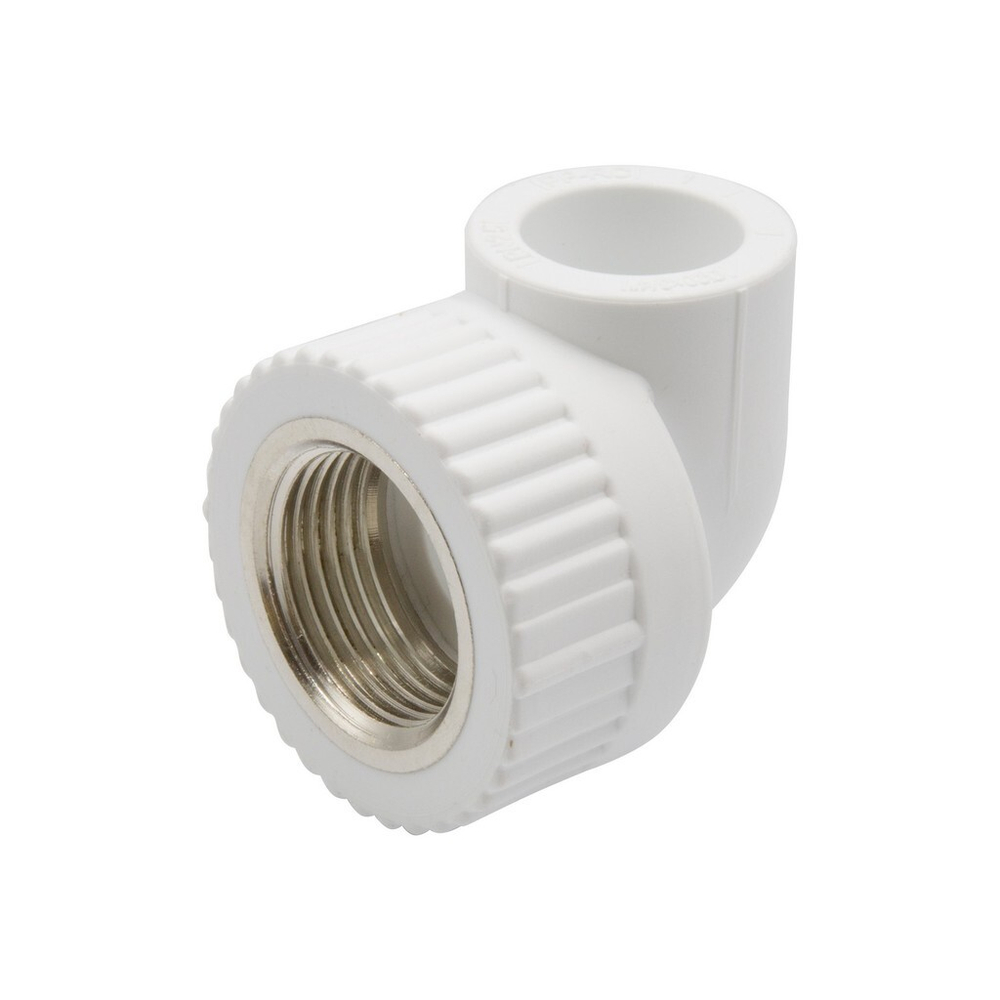 Уголок комб. вн 20х3/4'' EVER® БЕЛЫЙ (Россия)