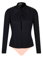 Боди Elisabetta Franchi - черный(CB00537E2)