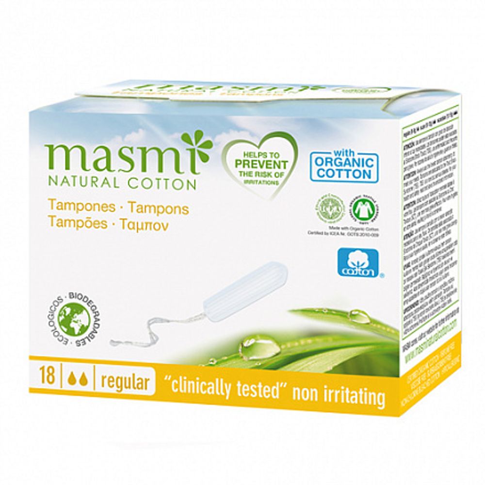 Тампоны "Regular", без аппликатора (Masmi)