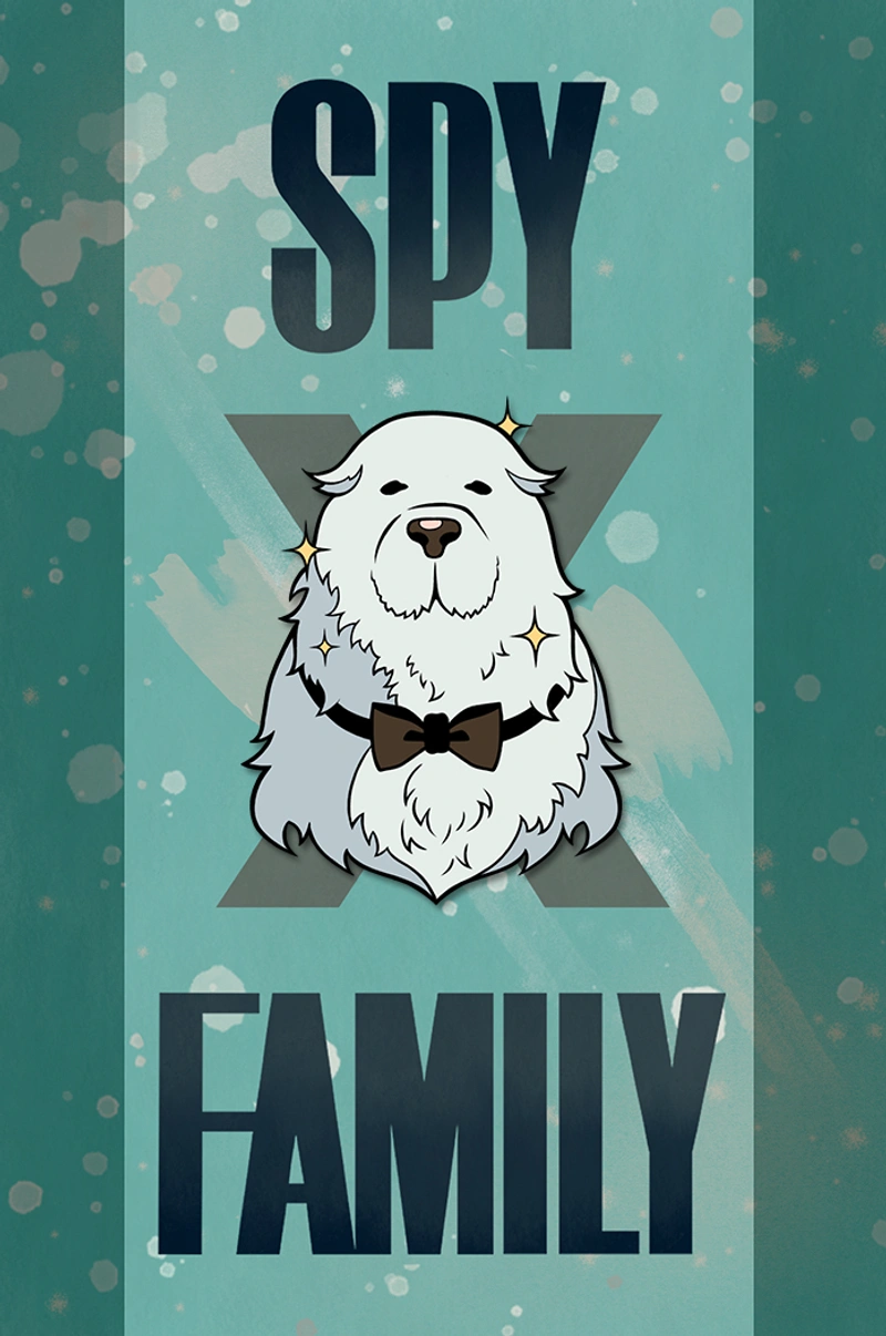 Металлический пин «Spy x Family Bond»