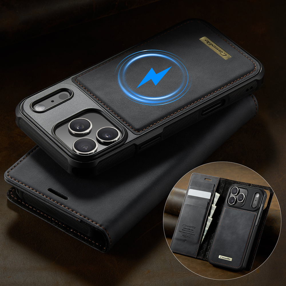 Чехол-кошелек CaseMe 2 in 1 MagSafe iPhone 17 Pro Max