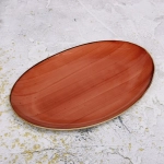 Тарелка керамическая «Corsica orange» 31*21*3,5см