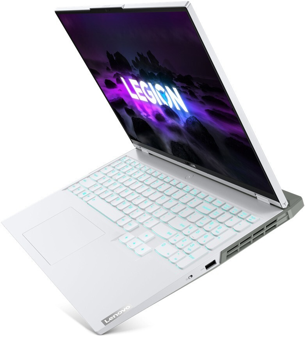 Ноутбук Lenovo Legion 5 Pro 16ACH6 (82JS0008RU) 16"(2560x1600)IPS/ Ryzen 5-5600H(3.3ГГц)/ 16Гб/ 512Gb SSD/ GeForce RTX 3050 Ti 4Гб/ нет DVD/ Win10 / Серый