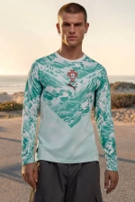Футболка с длинными рукавами Puma Portugal 2026 Away - бирюзовый