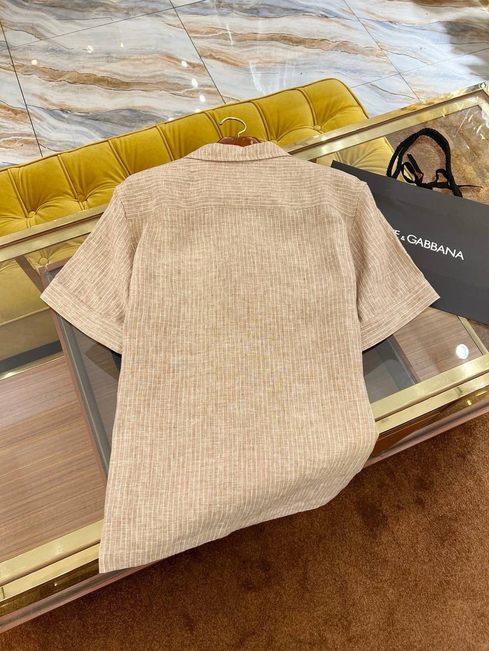 Льняной костюм Dolce & Gabbana