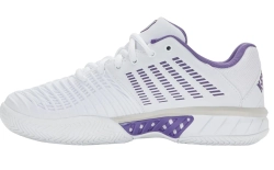 Женские теннисные кроссовки K-Swiss Express Light 3 - white/purple haze/lunar rock