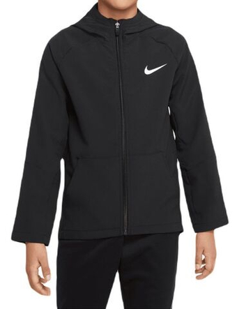 Кофта для мальчика теннисная Nike Dri-Fit Woven Training Jacket - черный