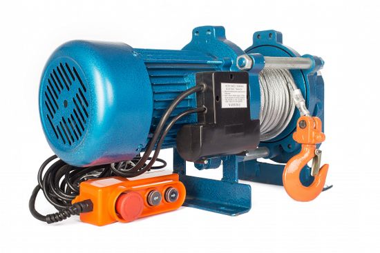 Лебедка TOR CD-500-A (KCD-500 kg, 380 В) с канатом 70 м