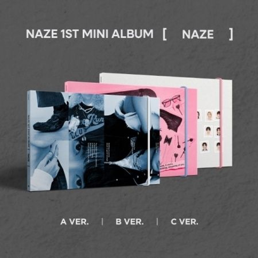 Альбом NAZE - NAZE 1st Mini Album 3 Version SET
