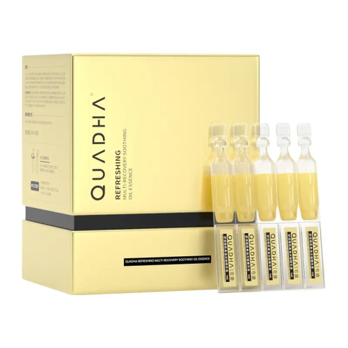 Освежающая сыворотка с маслами для восстановления кожи | QUADHA Refreshing Multi-Recovery Soothing Oil Essence, 30 ампул