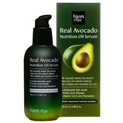 Питательная сыворотка для лица с маслом авокадо FarmStay Real Avocado Nutrition Oil Serum,100мл