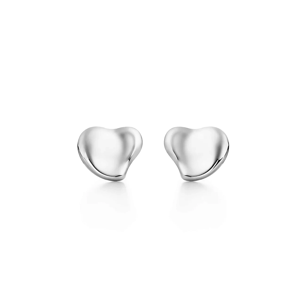 Серьги из серебра, Tiffany 💙 Full heart. В наличии