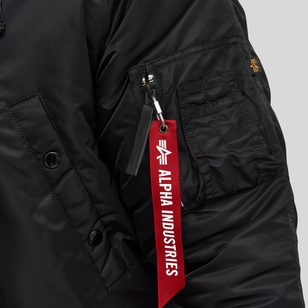 Парка Alpha Industries N-3B Slim Fit Black (Черная)