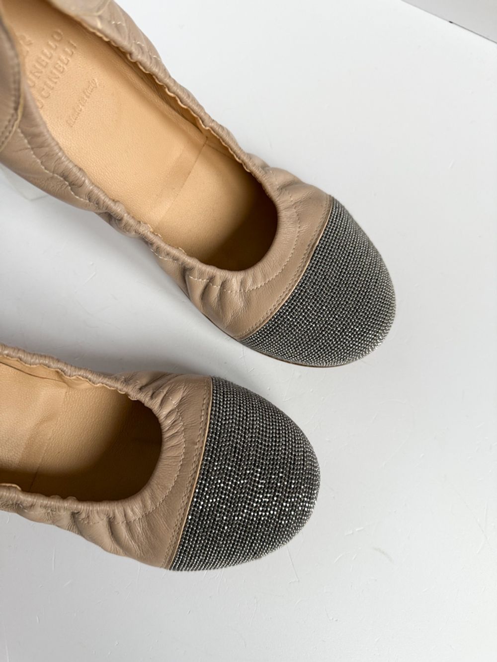 Кожаные балетки Brunello Cucinelli, 33