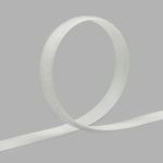Лента контактная липучка (велкро) пришивная 15 мм / 25 метров, 27006 белая, ПЕТЛЯ, качество "A"