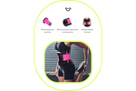 Пояс для похудения Urbanfit, размер XL, фуксия