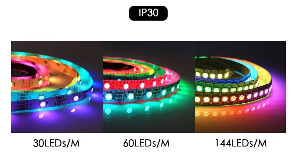 Адресная RGB лента WS2812B/IP30/30LB
