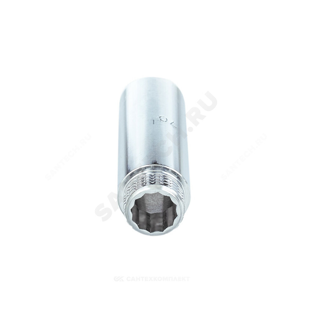 Удлинитель латунь хром Ду 20 (3/4") L=40мм ВР/НР 9031 Aquasfera 9031-12