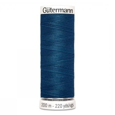 Нить Sew-All 200 м, Gutermann, 904 т.морская волна